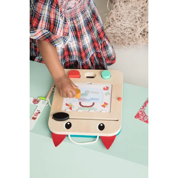 Lilliputiens - tableau magique - loup Louis