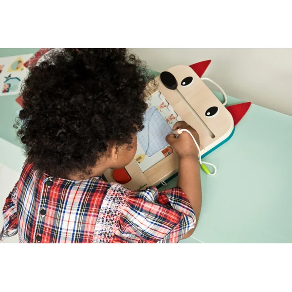 Lilliputiens - tableau magique - loup Louis