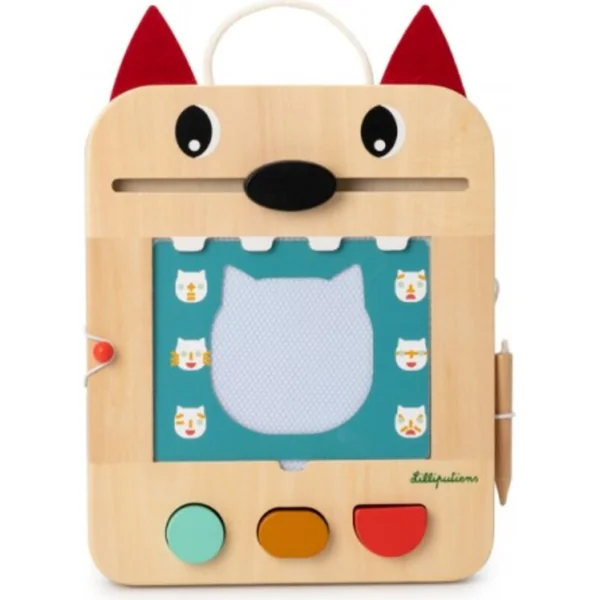 Lilliputiens - tableau magique - loup Louis