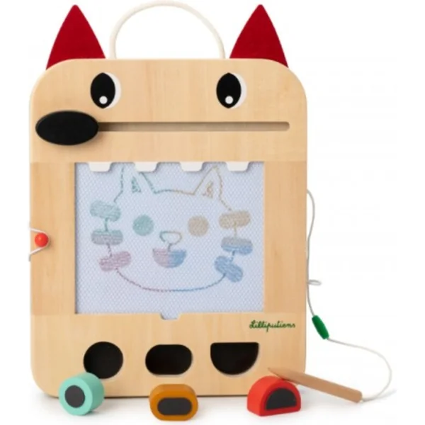 Lilliputiens - tableau magique - loup Louis