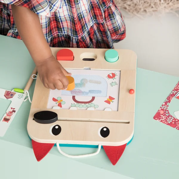 Lilliputiens - tableau magique - loup Louis