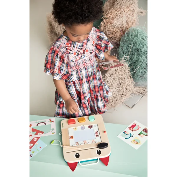 Lilliputiens - tableau magique - loup Louis