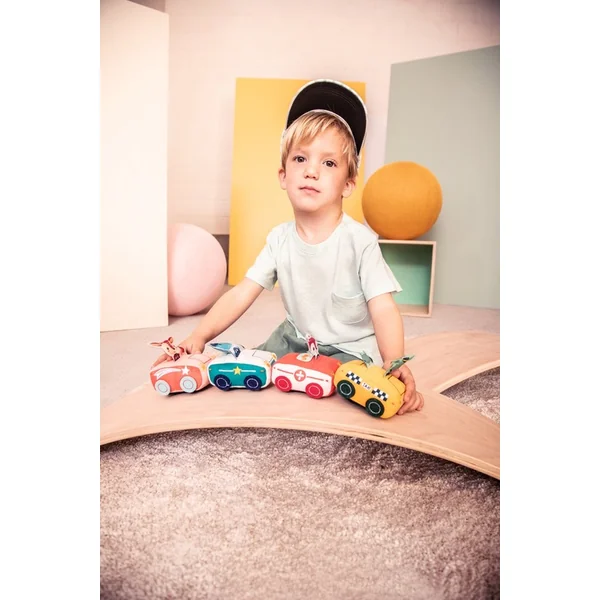 Lilliputiens - Voiture à rétrofriction avec le petit dragon Joe