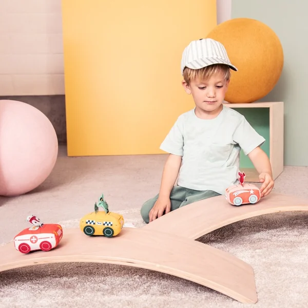 Lilliputiens - Voiture à rétrofriction avec le petit dragon Joe