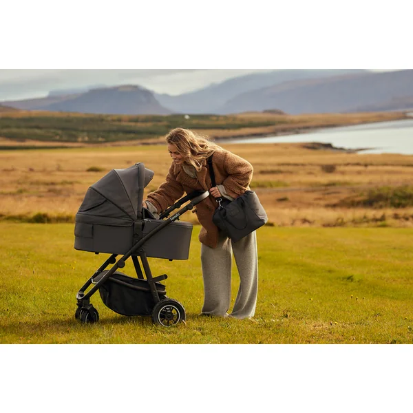 LIONELO Poussette combinée Amber Plus 3 en 1 Beige Sable