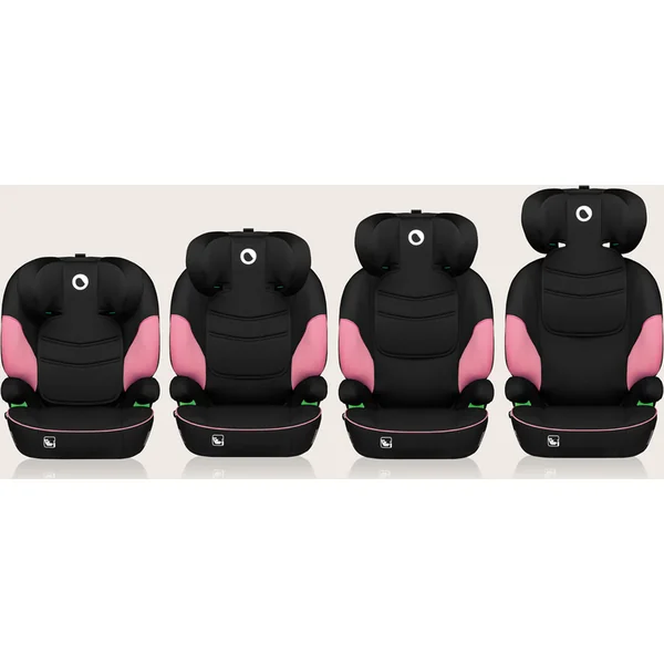 Lionelo Siège auto Lars i-Size (100-150 cm) Pink Baby