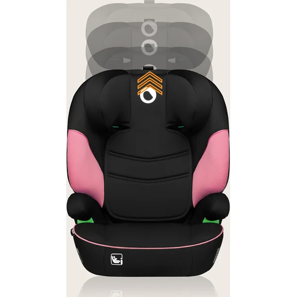 Lionelo Siège auto Lars i-Size (100-150 cm) Pink Baby