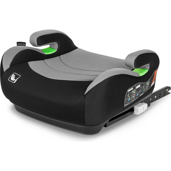 Lionelo Siège Auto Luuk Fix i-Size (125-150 cm) Grey Stone