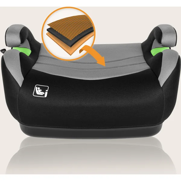Lionelo Siège Auto Luuk Fix i-Size (125-150 cm) Grey Stone