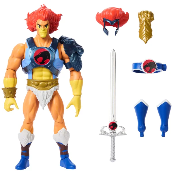 Lion-O figurine Deluxe Masters of the Universe x ThunderCats Mattel 14 cm
