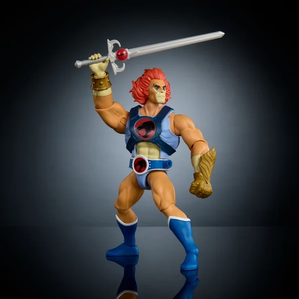 Lion-O figurine Deluxe Masters of the Universe x ThunderCats Mattel 14 cm