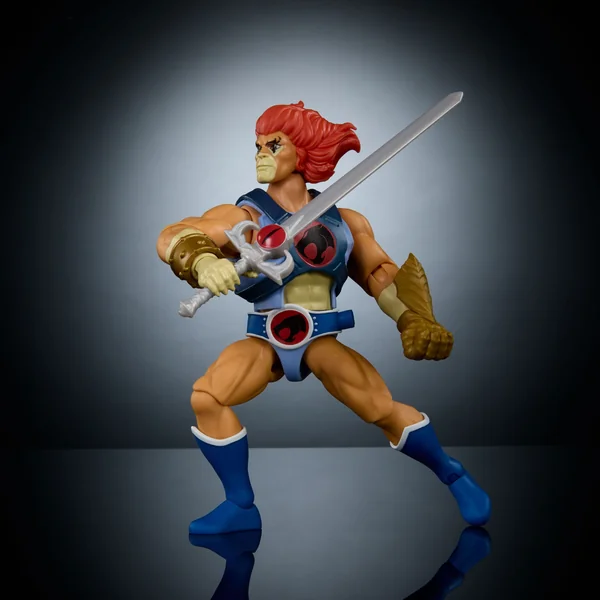 Lion-O figurine Deluxe Masters of the Universe x ThunderCats Mattel 14 cm