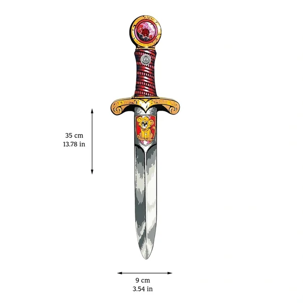 Liontouch - Mini Lion Sword · Red - The Mini Lion Line - Pretend Professions & Role Playing