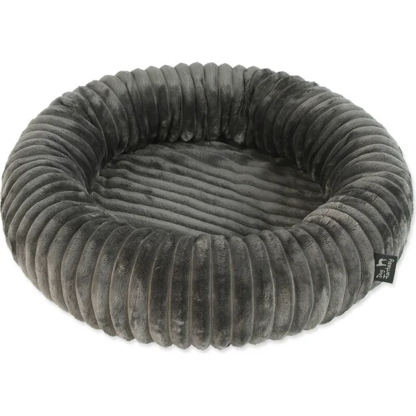 Lit pour chien Fantasy Stripe rond gris 70cm