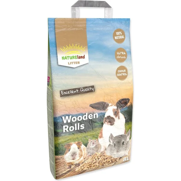 Litière Magic Litter Wooden Rolls 8L