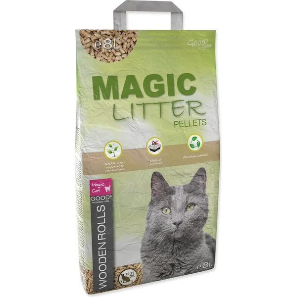 Litière Magic Litter Wooden Rolls 8L