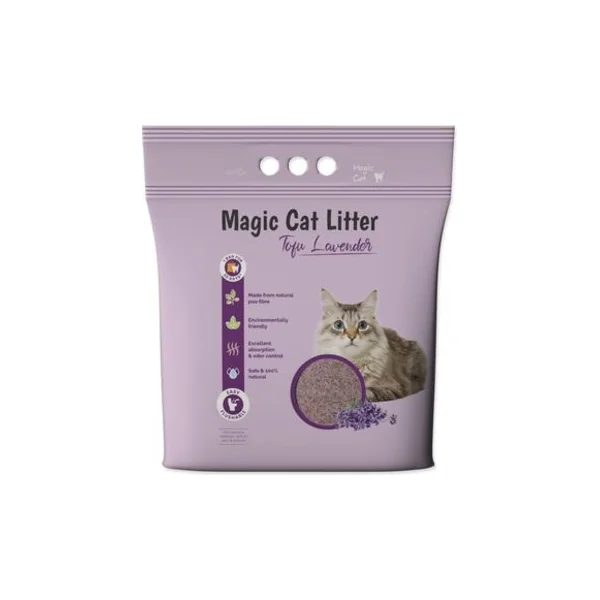 Litière Magique Tofu Lavande 6l