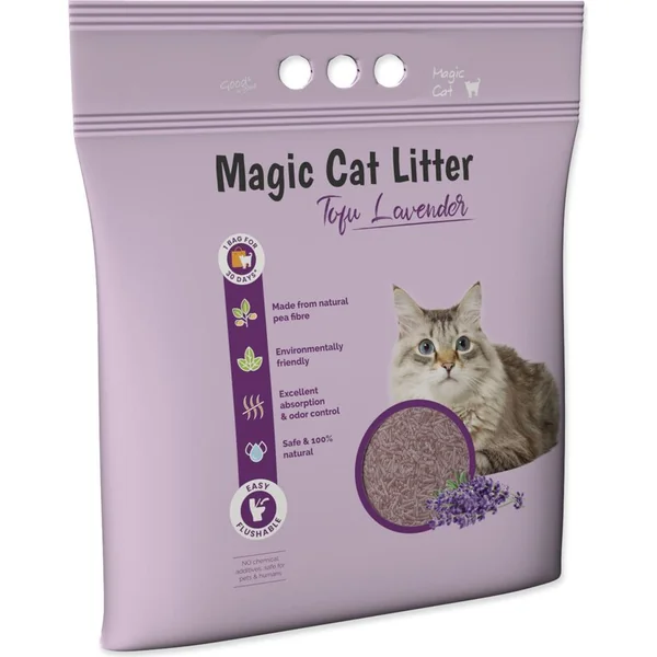 Litière Magique Tofu Lavande 6l