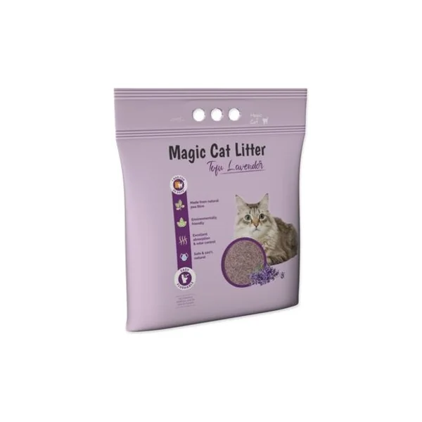 Litière Magique Tofu Lavande 6l