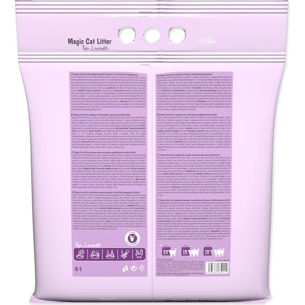 Litière Magique Tofu Lavande 6l