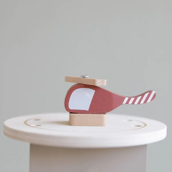 LITTLE DUTCH - CIRCUIT TRAIN EN BOIS - GARAGE