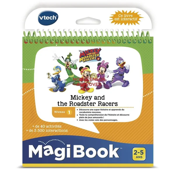 LIVRE MAGIBOOK - MICKEY ET SES AMIS - TOP DEPART