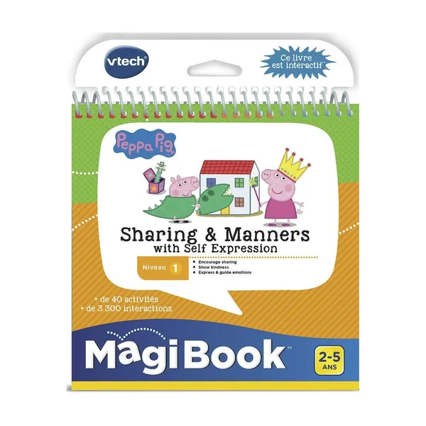 LIVRE MAGIBOOK - PEPPA PIG