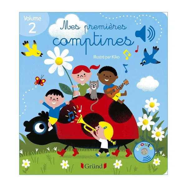 LIVRE MES PREMIERES COMPTINES VOLUME
