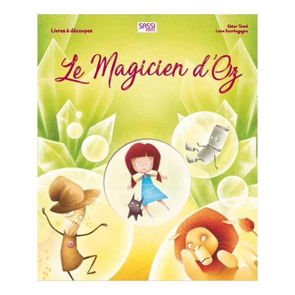 LIVRES À DÉCOUPES - LE MAGICIEN D'OZ