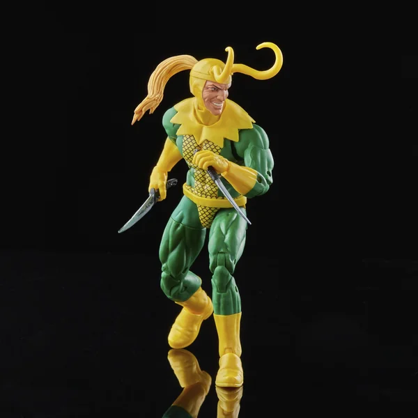 Loki figurine Marvel Legends Retro Collection Hasbro 15 cm