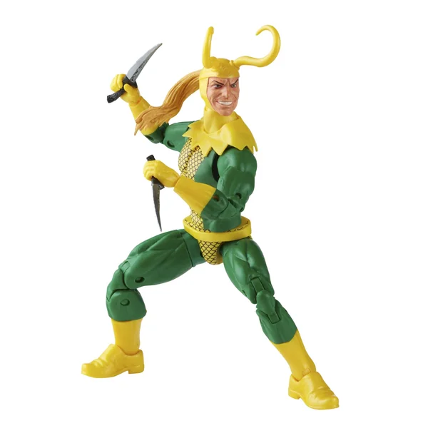 Loki figurine Marvel Legends Retro Collection Hasbro 15 cm