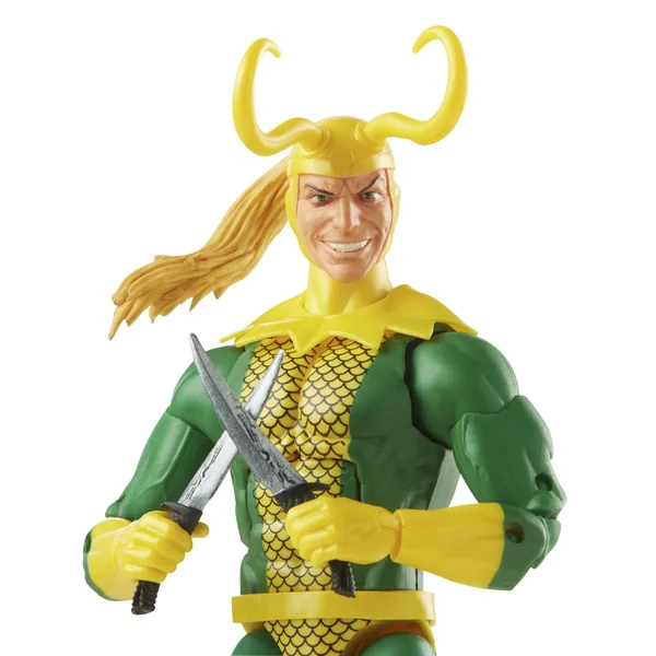 Loki figurine Marvel Legends Retro Collection Hasbro 15 cm