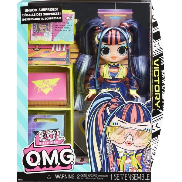LOL SURPRISE OMG CORE - POUPEE MANNEQUIN VICTORY 24 CM ET ACCESSOIRES