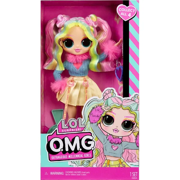 LOL SURPRISE OMG ENTRY DOLL - BUBBLEGUM D.J.