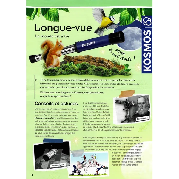 LONGUE-VUE GROSSISSEMENT X12