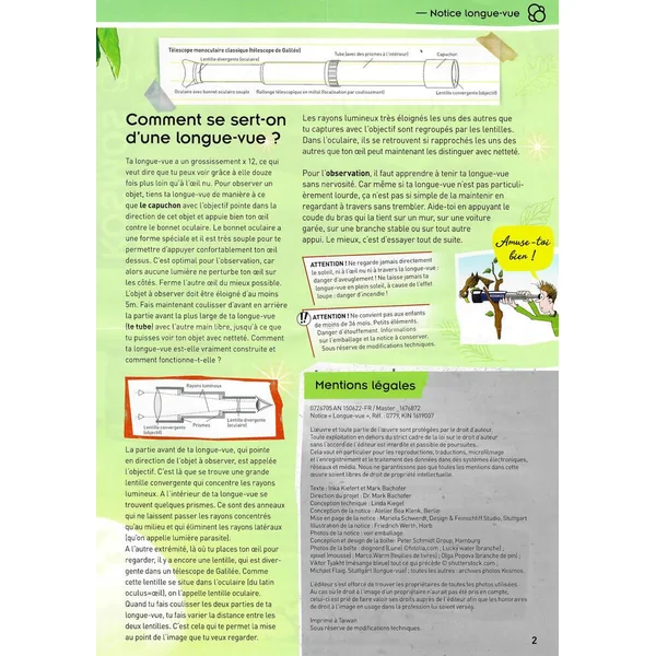 LONGUE-VUE GROSSISSEMENT X12