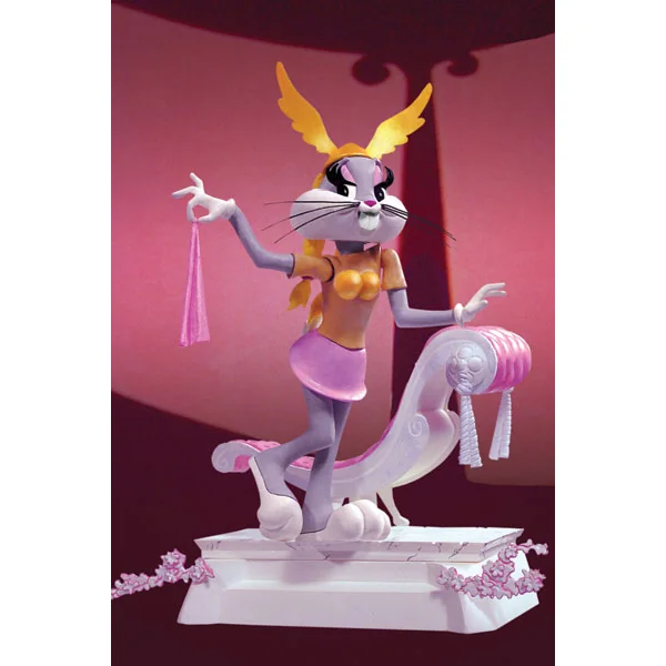 LOONEY TUNES: BUGS BUNNY & ELMER FUDD "WHAT'S OPERA, DOC?" - assortiment de 2 figurines pvc