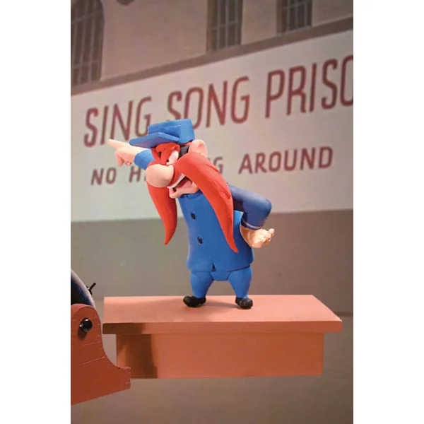 LOONEY TUNES: BUGS BUNNY & YOSEMITE SAM "BIG HOUSE BUNNY" - assortiment de 2 figurines pvc