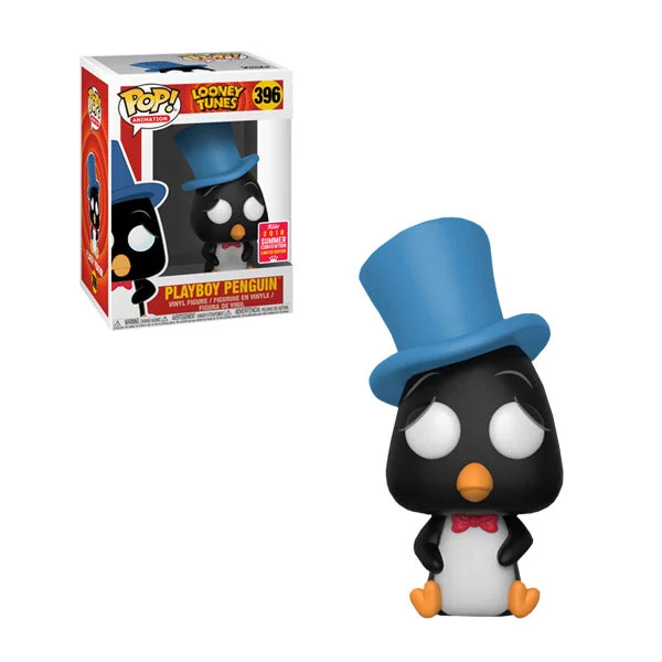 LOONEY TUNES: PLAYBOY PENGUIN (2018 SUMMER CONVENTION EXCLUSIVE), FUNKO POP! ANIMATION #396 - figurine vinyl 10 cm