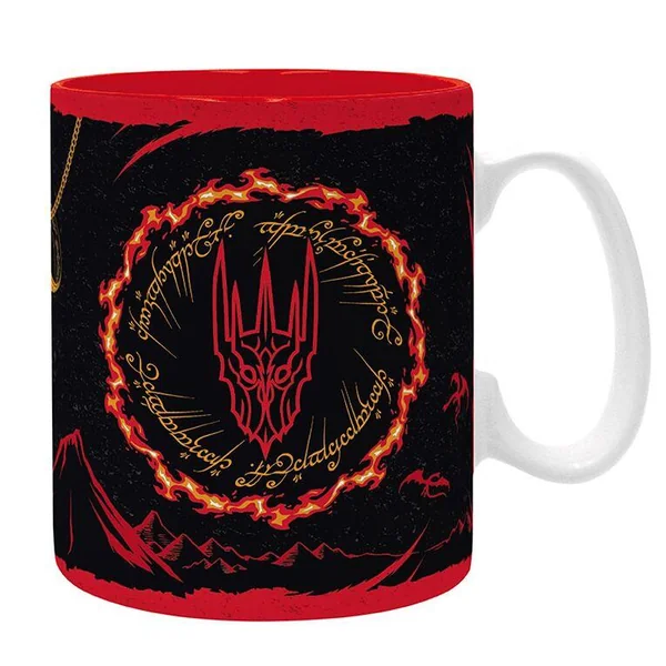 LORD OF THE RINGS - MUG - 460 ML - SAURON - SUBLI - BOITE X2