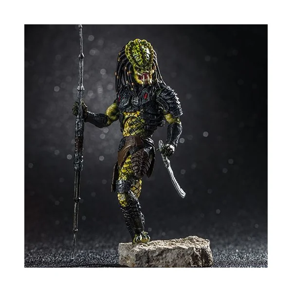 LOST PREDATOR FIGURINE 1/18 PREDATOR 2 HIYA TOYS 11 CM
