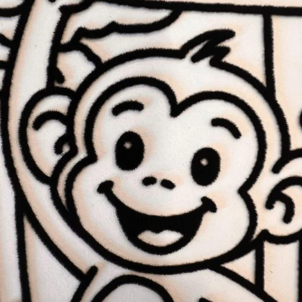 LOT DE 4 COLORIAGES VELOURS SAVANE