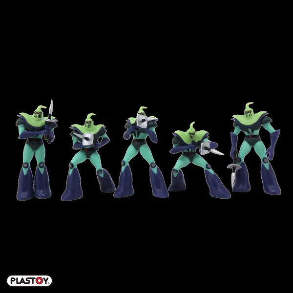 Lot de 5 figurines Goldorak Soldats de Vega Plastoy 2025 (70231)