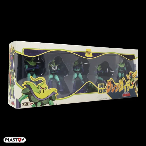 Lot de 5 figurines Goldorak Soldats de Vega Plastoy 2025 (70231)