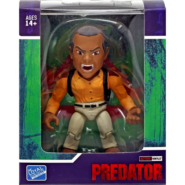 LT MIKE HARRIGAN FIGURINE PREDATOR WAVE 1 THE LOYAL SUBJECTS 8 CM