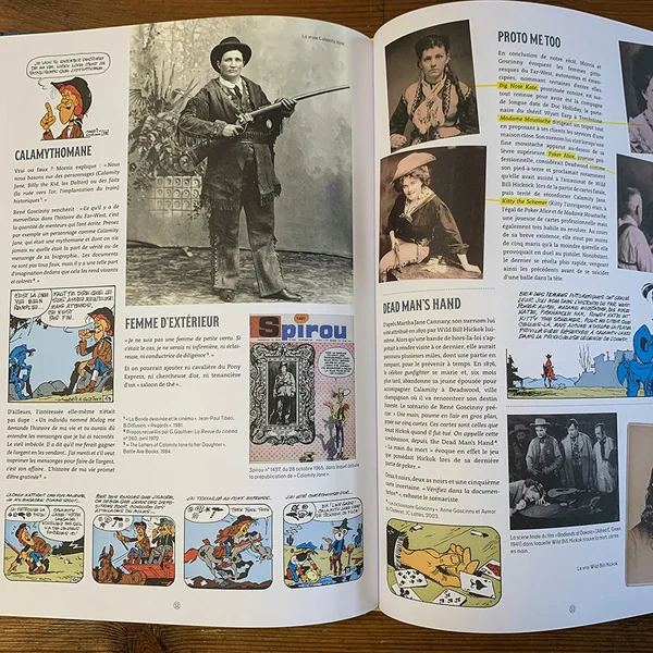 LUCKY LUKE EN NOIR & BLANC VOL. 8: Calamity Jane - tirage luxe 25 x 35 cm (Editions Black & White)