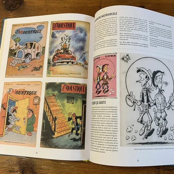 LUCKY LUKE EN NOIR & BLANC VOL. 8: Calamity Jane - tirage luxe 25 x 35 cm (Editions Black & White)