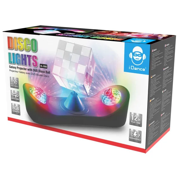 LUMIERE DISCO AVEC CUBE