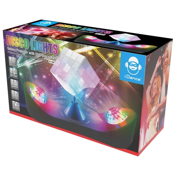 LUMIERE DISCO AVEC CUBE