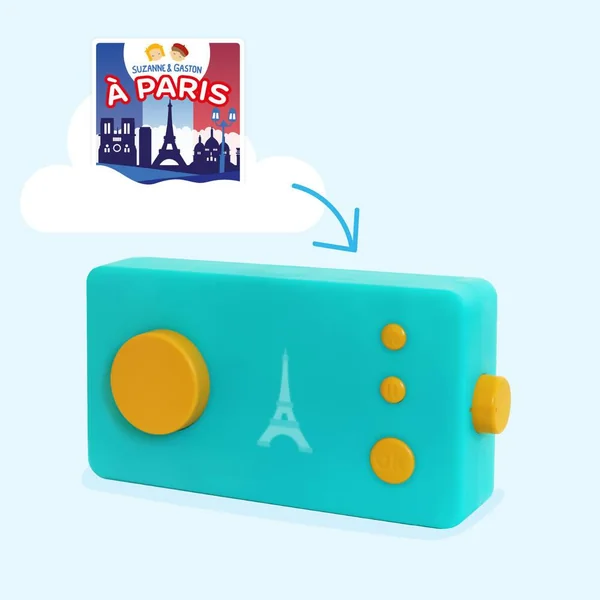 LUNII - LIVRE AUDIO - SUZANNE ET GASTON A PARIS